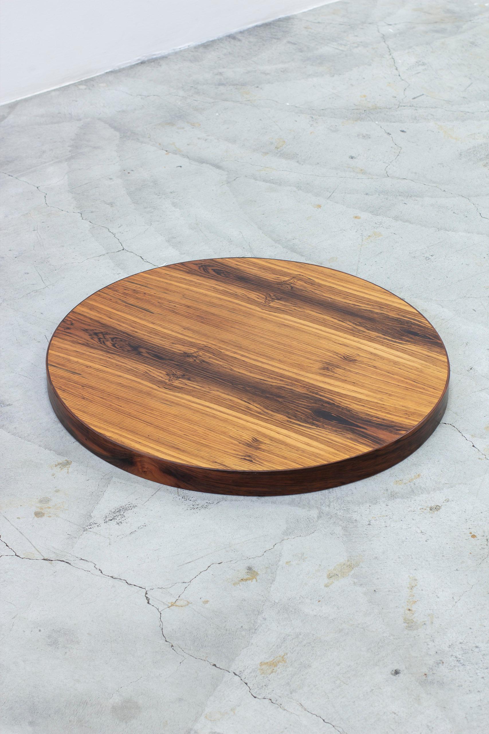 Legno curvato Grande vassoio in palissandro laminato di Torsten Johansson per Formträ, anni '50 in vendita