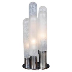 Large lamp by Aldo Nason, Mazzega, Murano, Italy, circa 1970