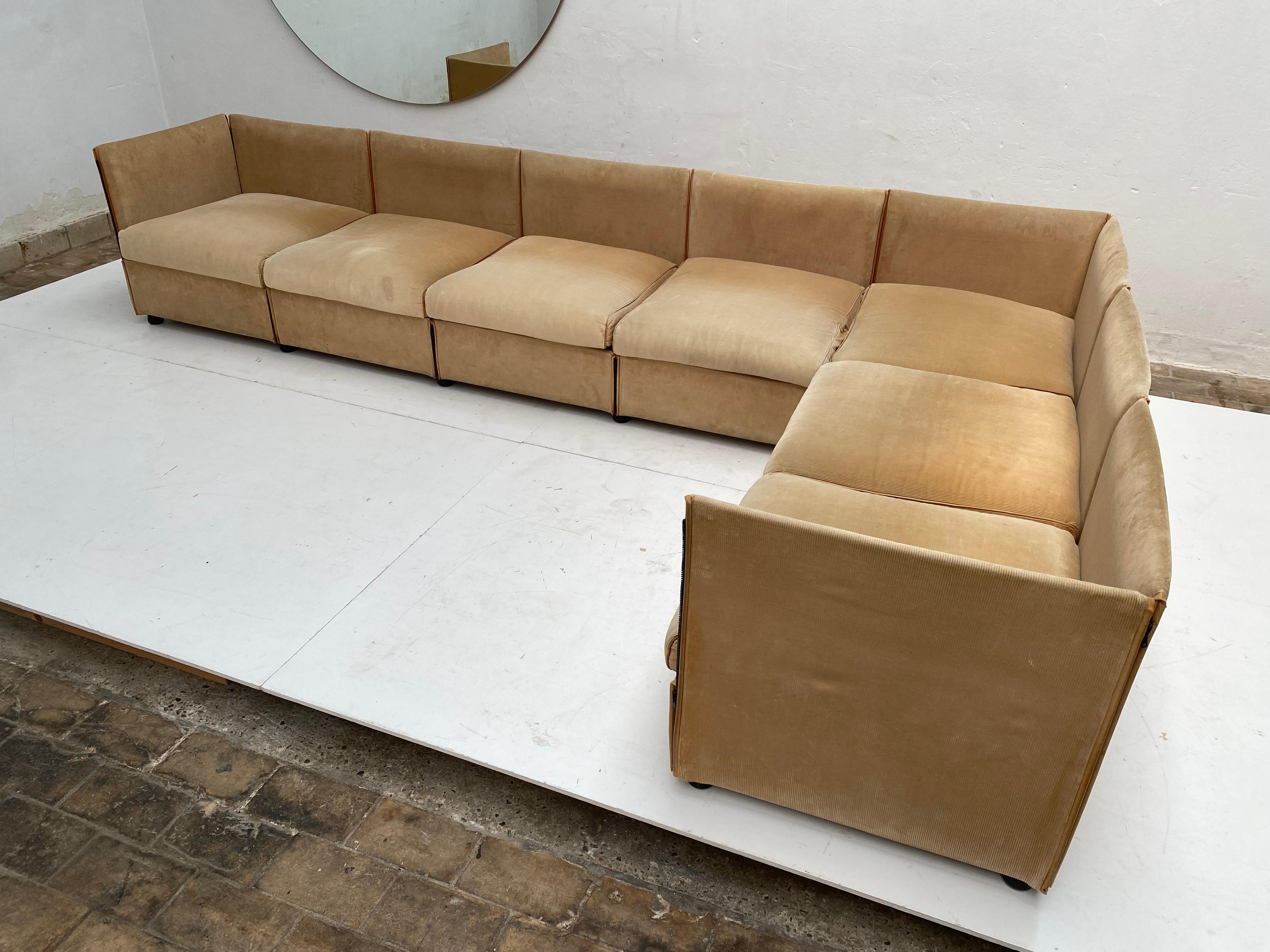 Gran sofá modular 