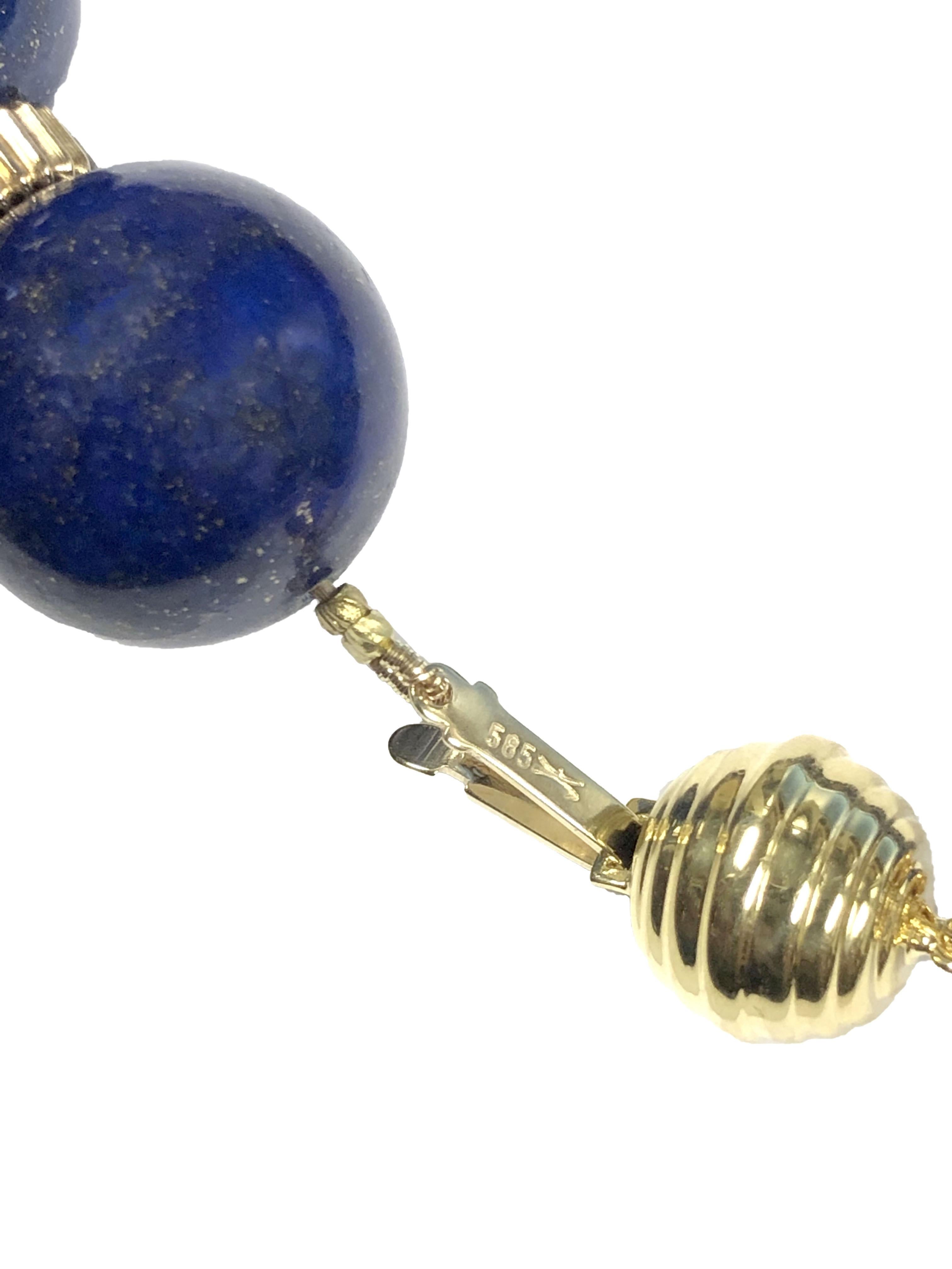 large lapis lazuli pendant