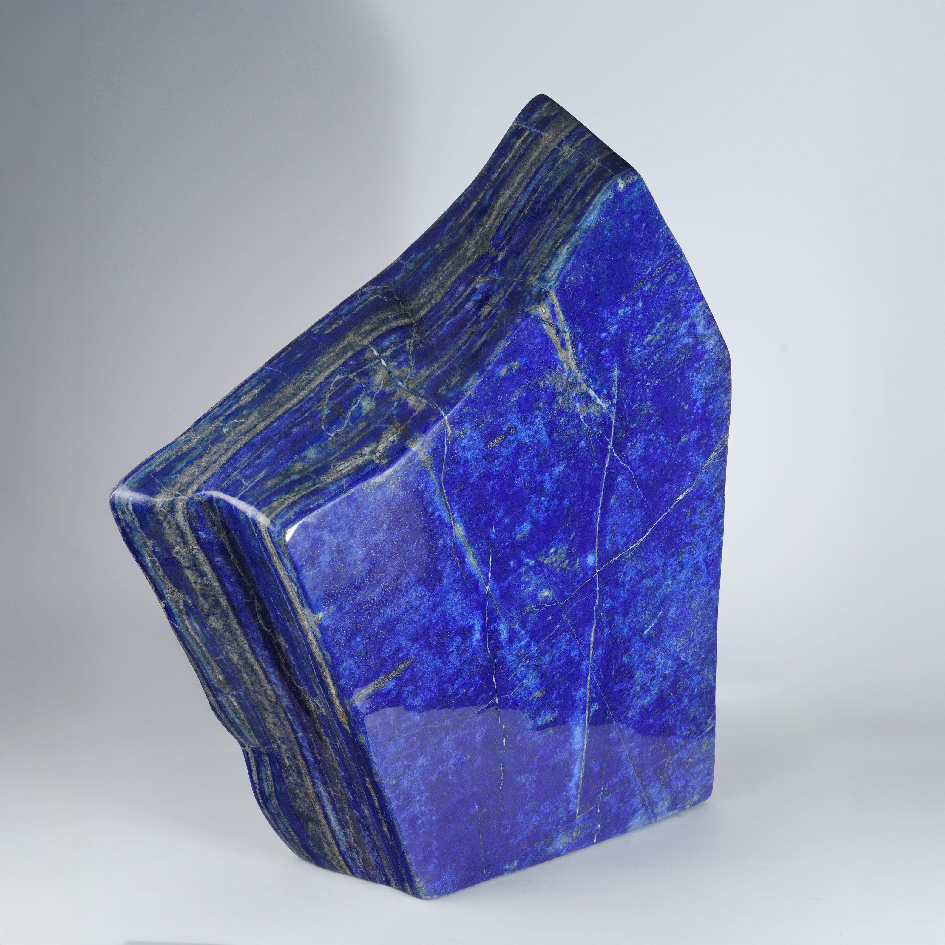 Freiformiger großer Freiform-Lapislazuli (Afghanisch) im Angebot