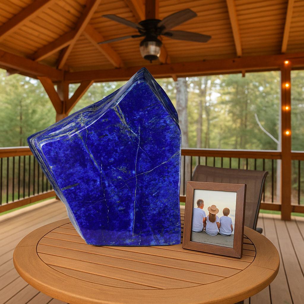 Freiformiger großer Freiform-Lapislazuli im Zustand „Neu“ im Angebot in New York, NY