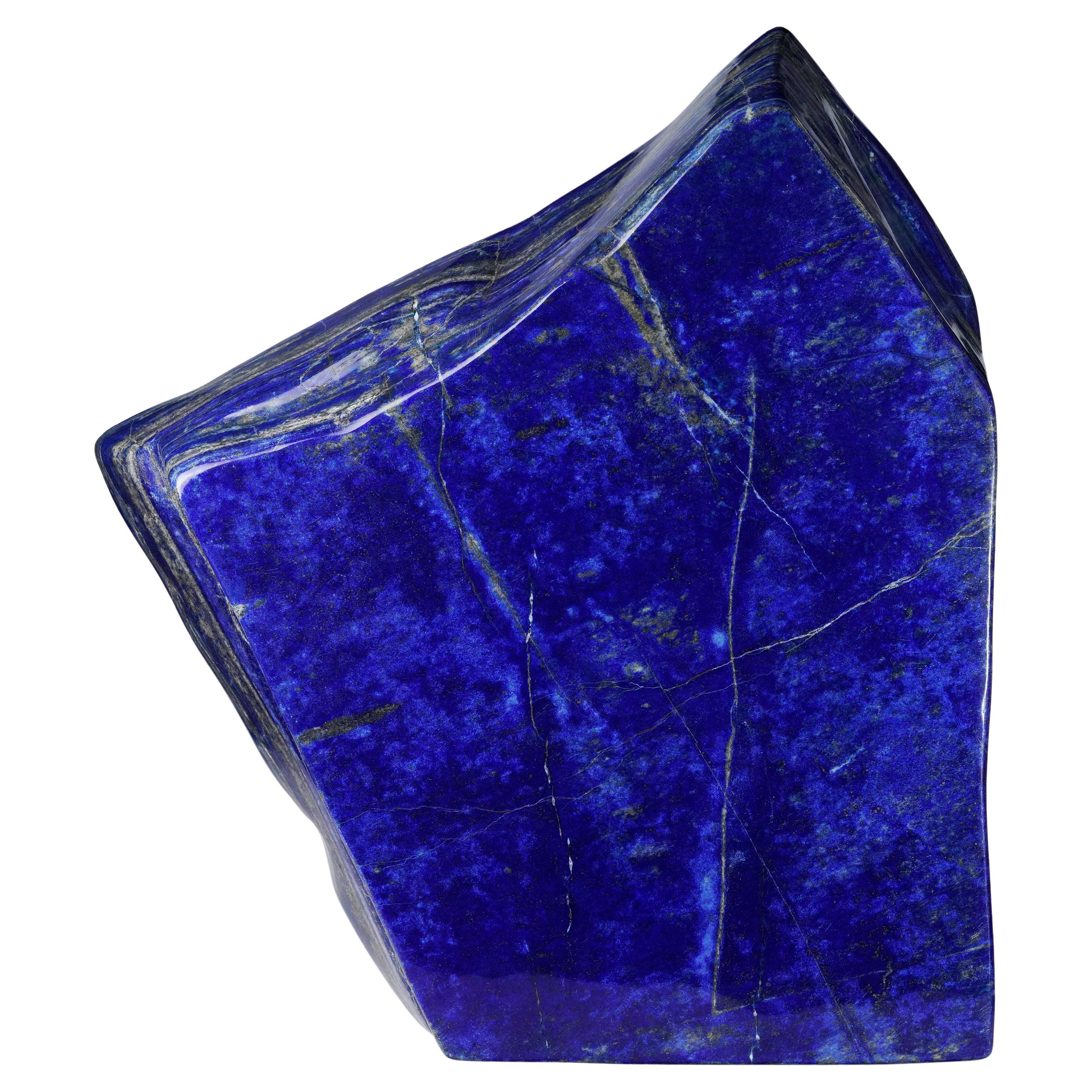 Freiformiger großer Freiform-Lapislazuli