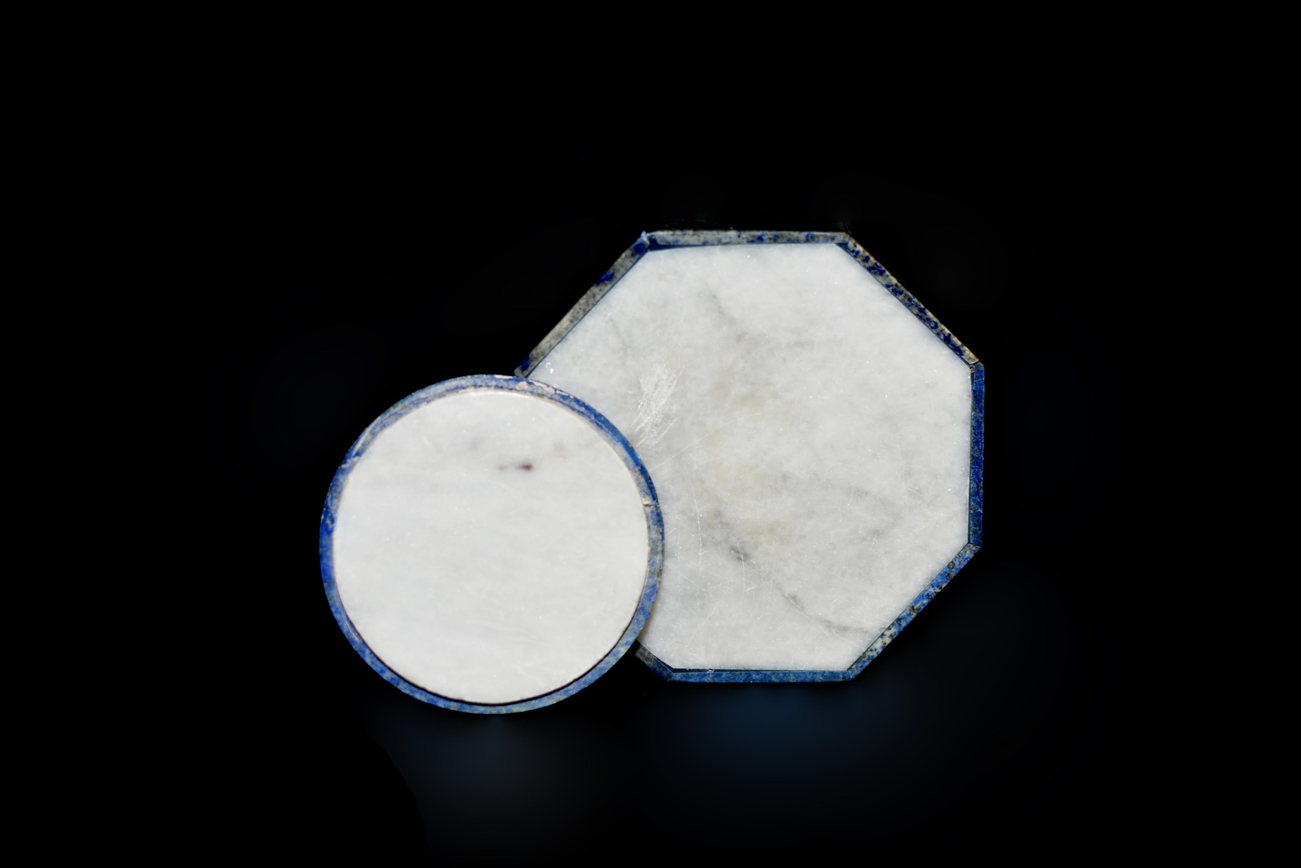 Large Lapis Lazuli Hexagonal Box 4