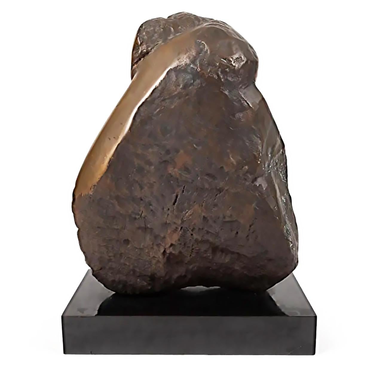 Large Larry Mohr Bronze Figurative Sculpture,  Brâncuși Style For Sale 1