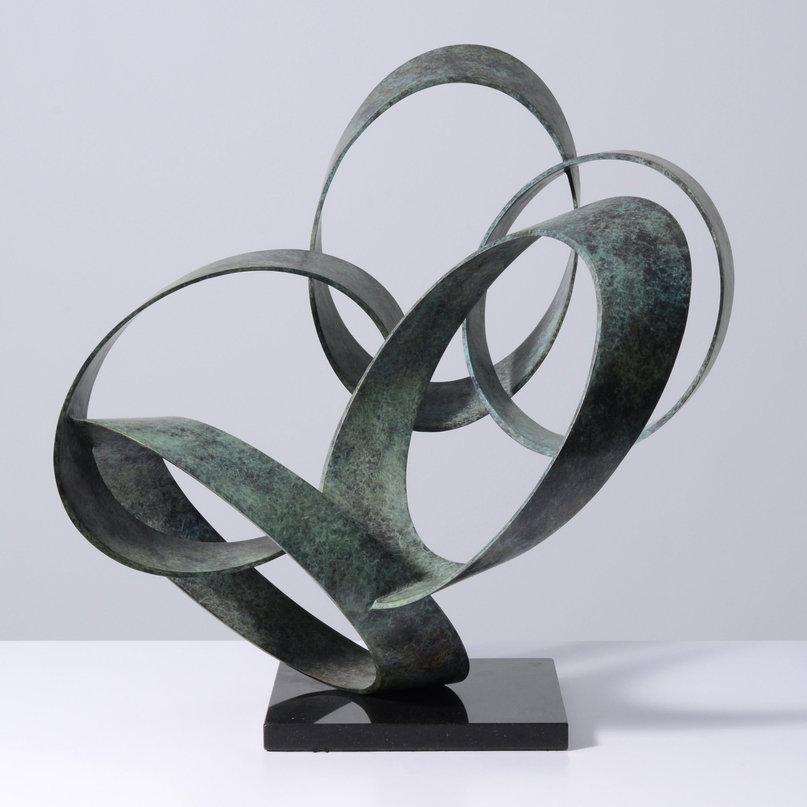 Metallo Scultura Larry Mohr ORBITS VIIIA grande, 29 