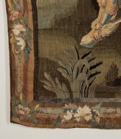 Large Late 17th Century French Aubusson Tapestry