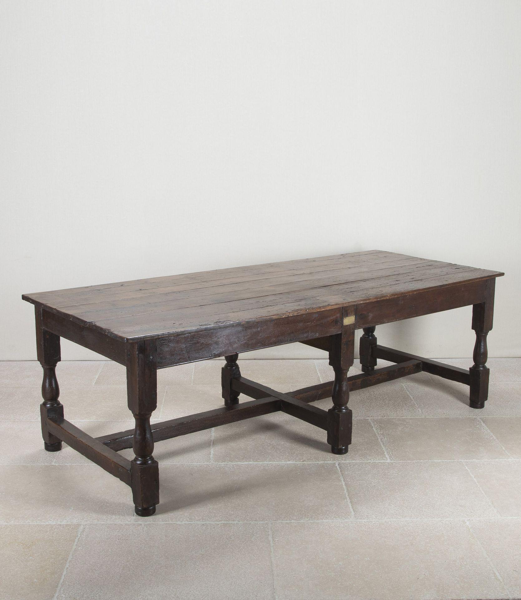 Anglais Large Late 18th Century English Oak Refectory Table en vente