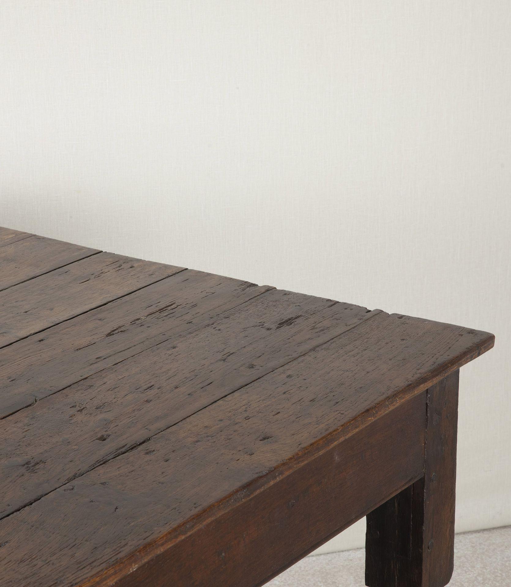 Large Late 18th Century English Oak Refectory Table en vente 2
