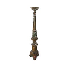 Large Late 18th Century Italian Candlestick