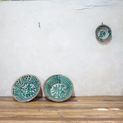 large 18th Century Spanish Fajalauza "Lebrillo" Dairy Bowl