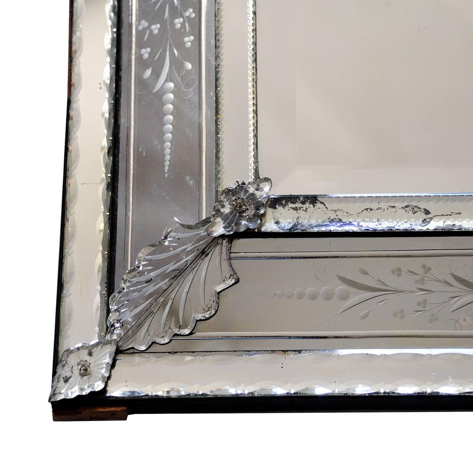 venetian bevelled mirror