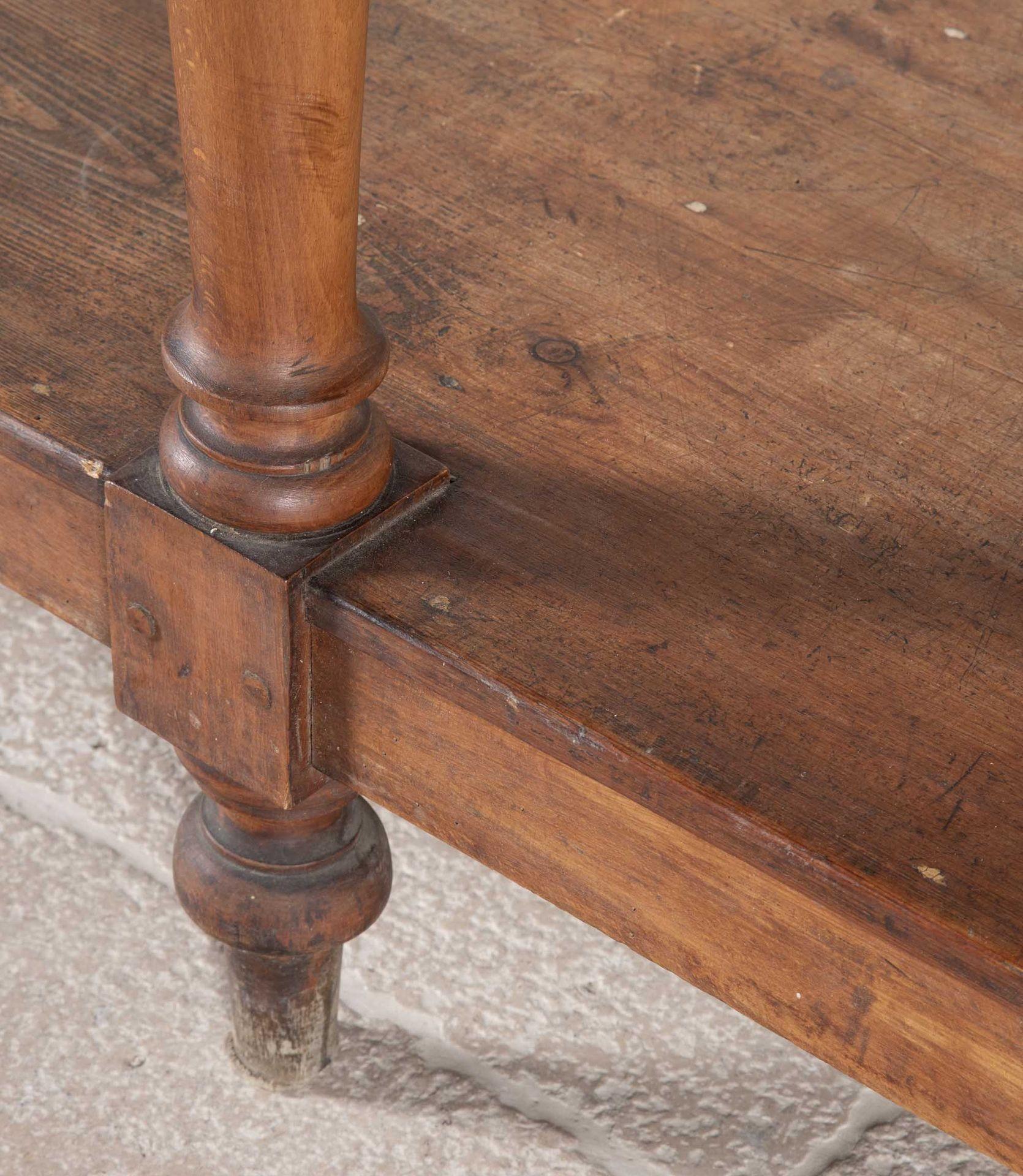 Large Late 19th Century French Drapers Table For Sale 6