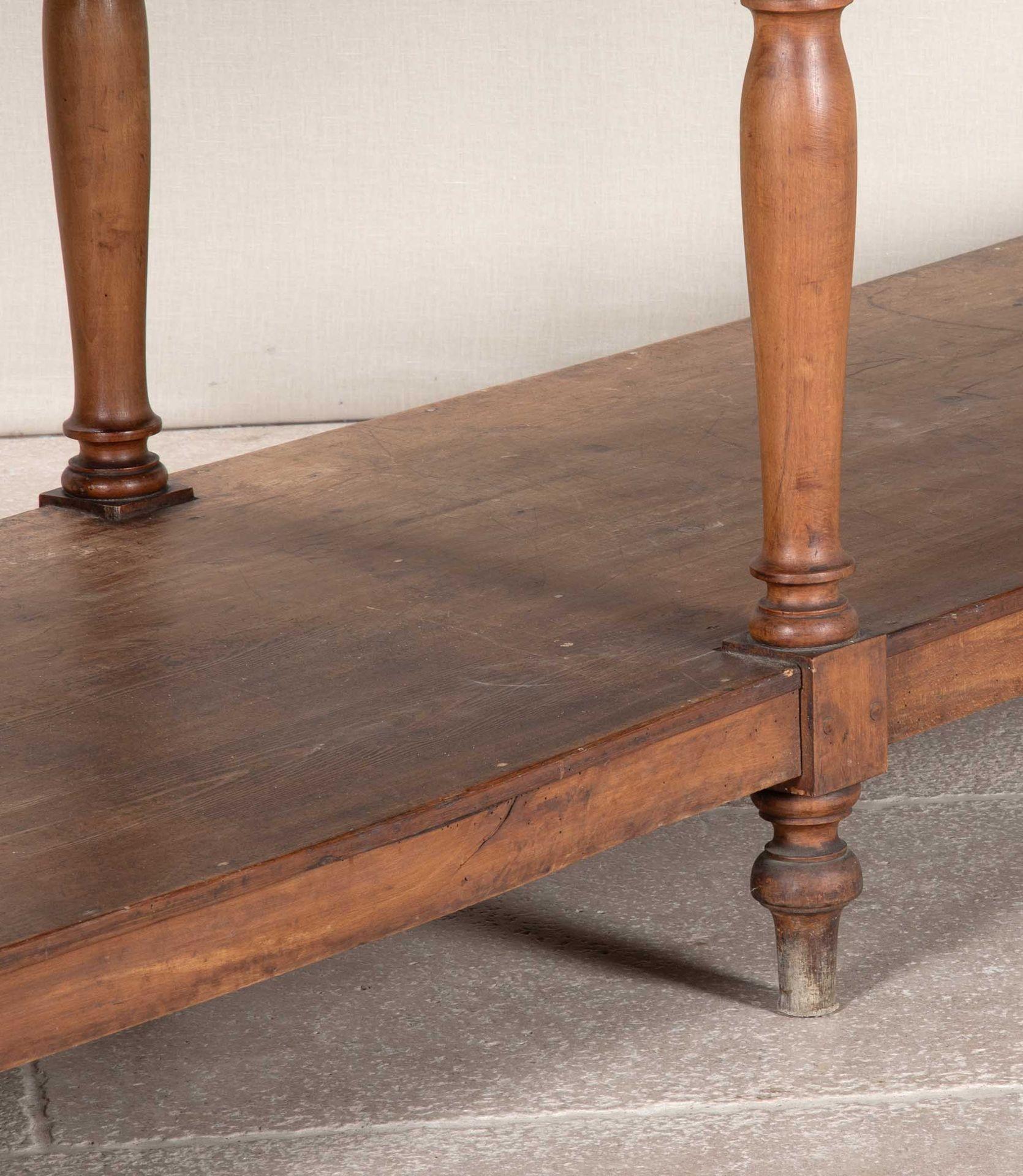 Large Late 19th Century French Drapers Table For Sale 2