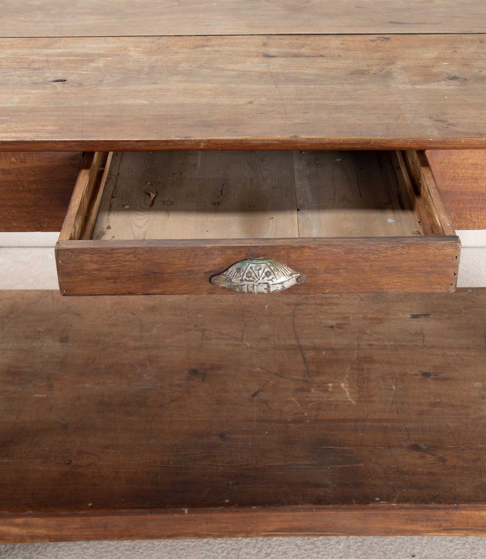 Large Late 19th Century French Drapers Table For Sale 4