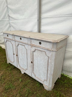 Large late 19th century Gustavian Swedish Credenza