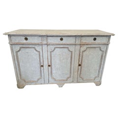 Large late 19th century Gustavian Swedish Credenza
