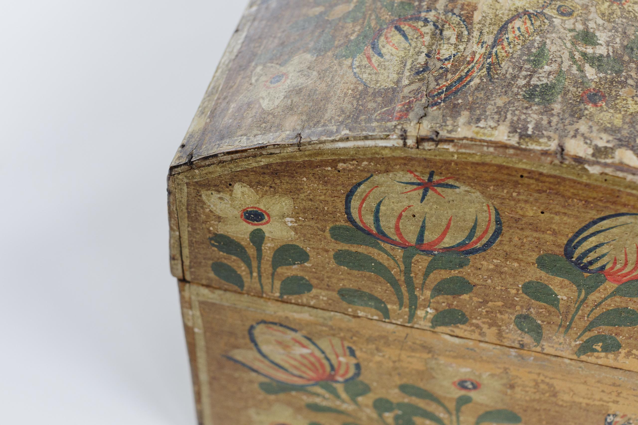 Large Late 19th Century Normandy Marriage Chest For Sale 3