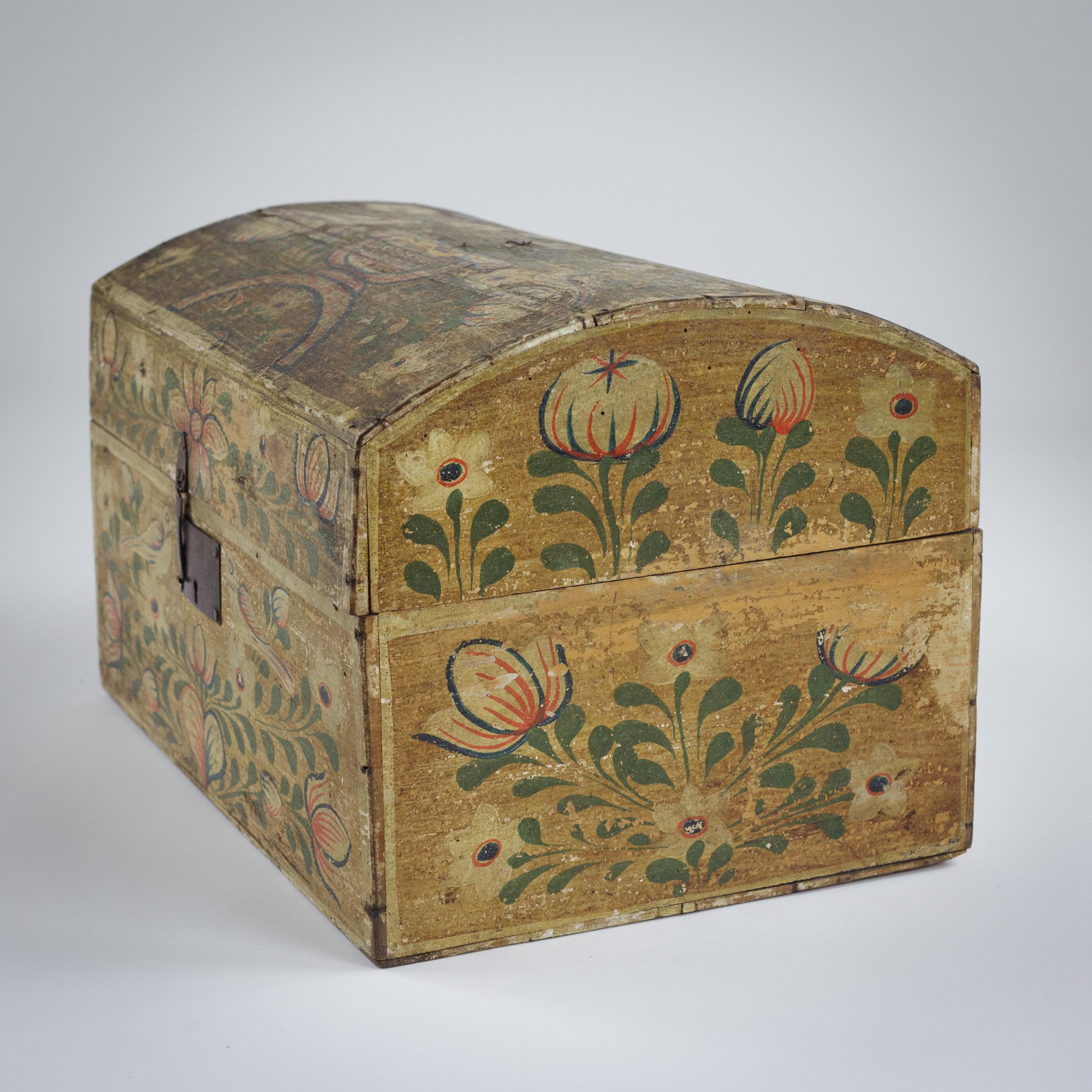 Large Late 19th Century Normandy Marriage Chest For Sale 1