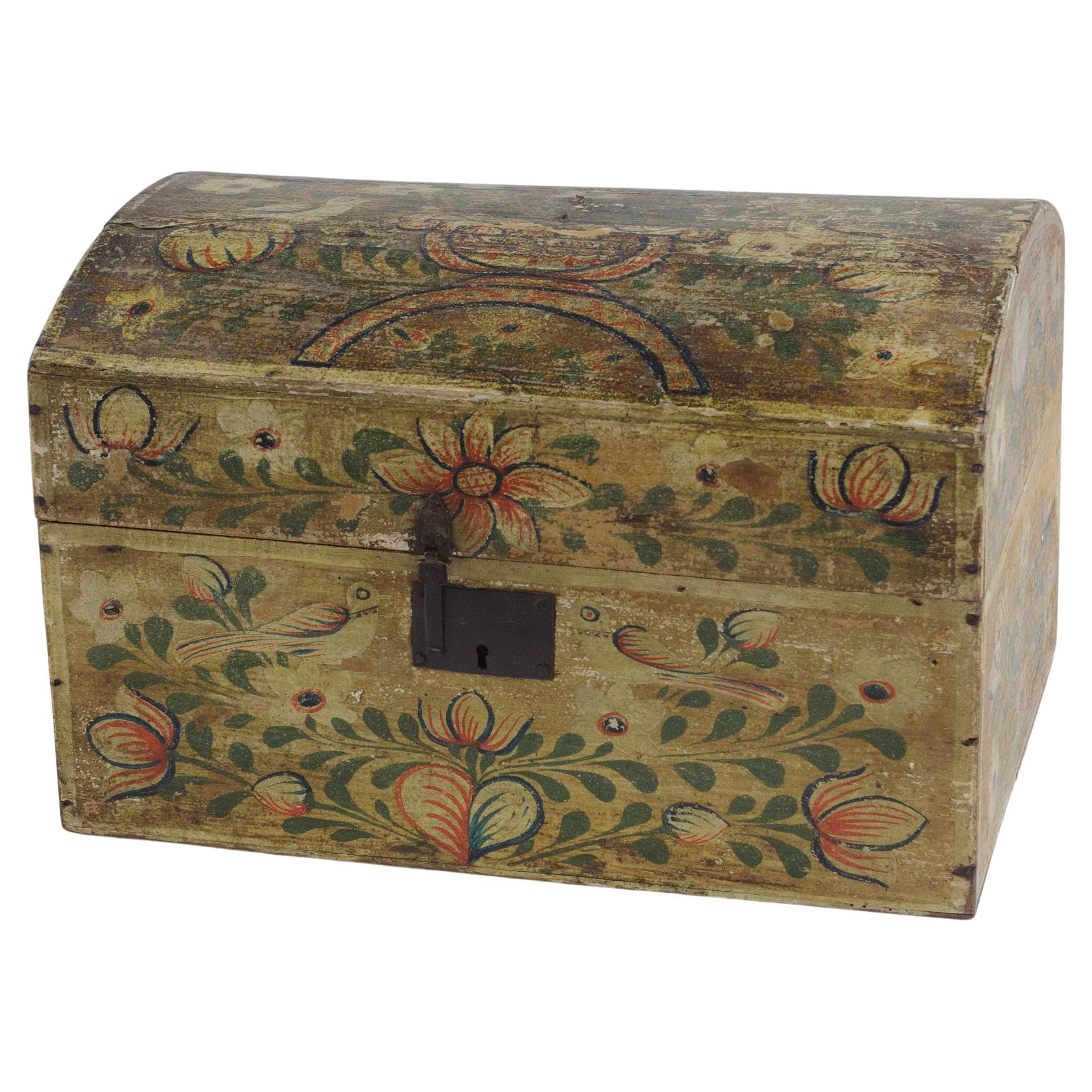 Large Late 19th Century Normandy Marriage Chest For Sale