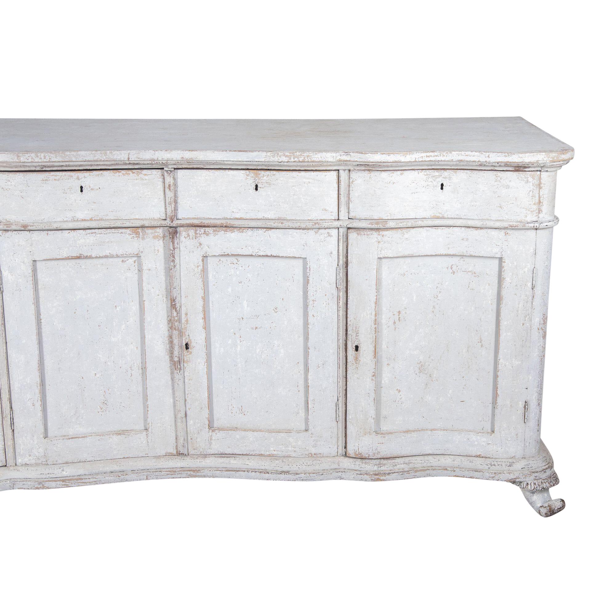 Large Late 19th Century Swedish Buffet For Sale 6