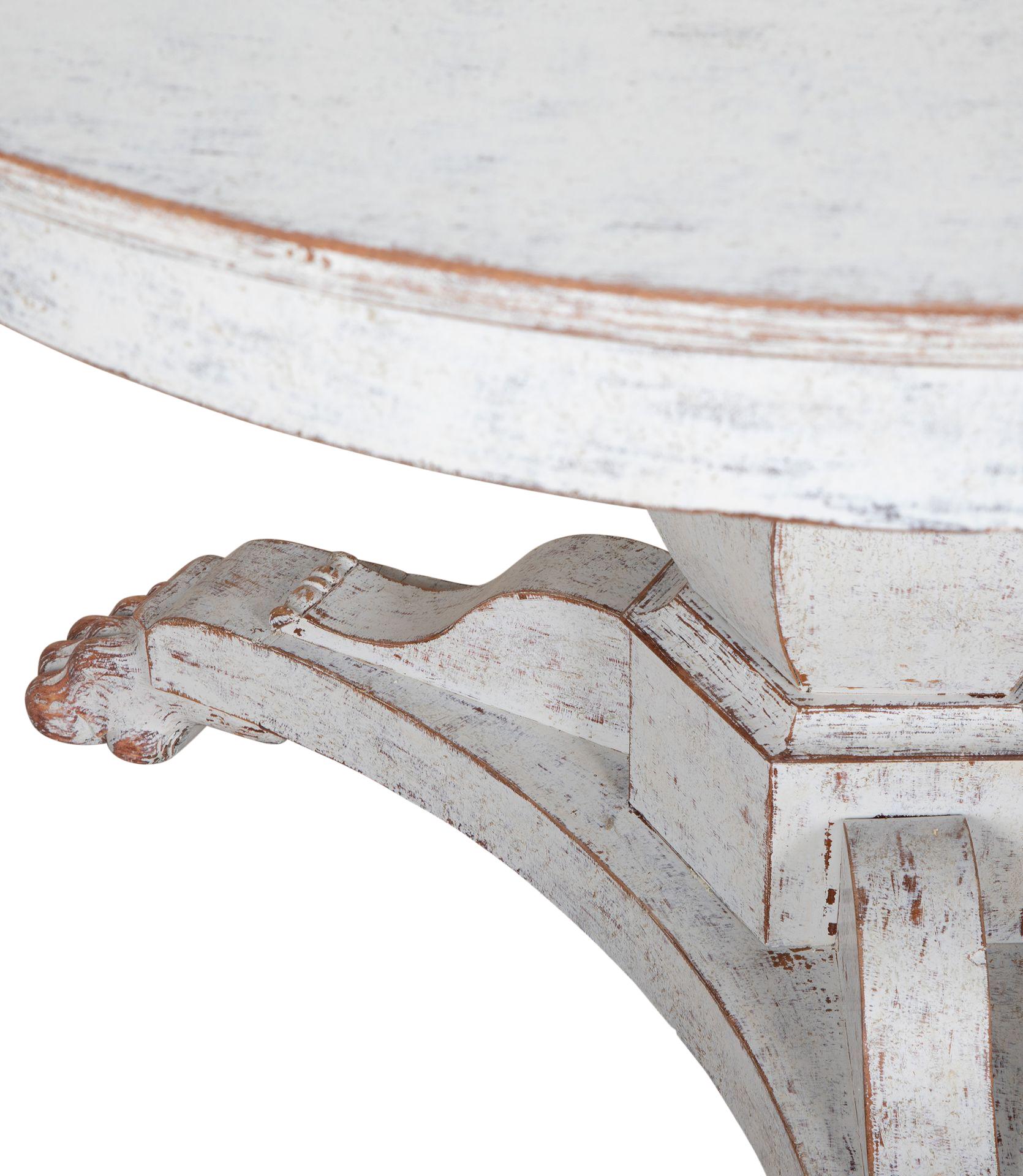 Large Late 19th Century Swedish Centre Table For Sale 2