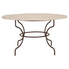 Muebles metálicos de terraza y jardín