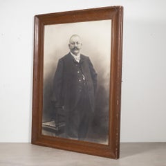 Large Late 19th/Early 20th C. German Gentleman Portrait Photograph c.1880-1920