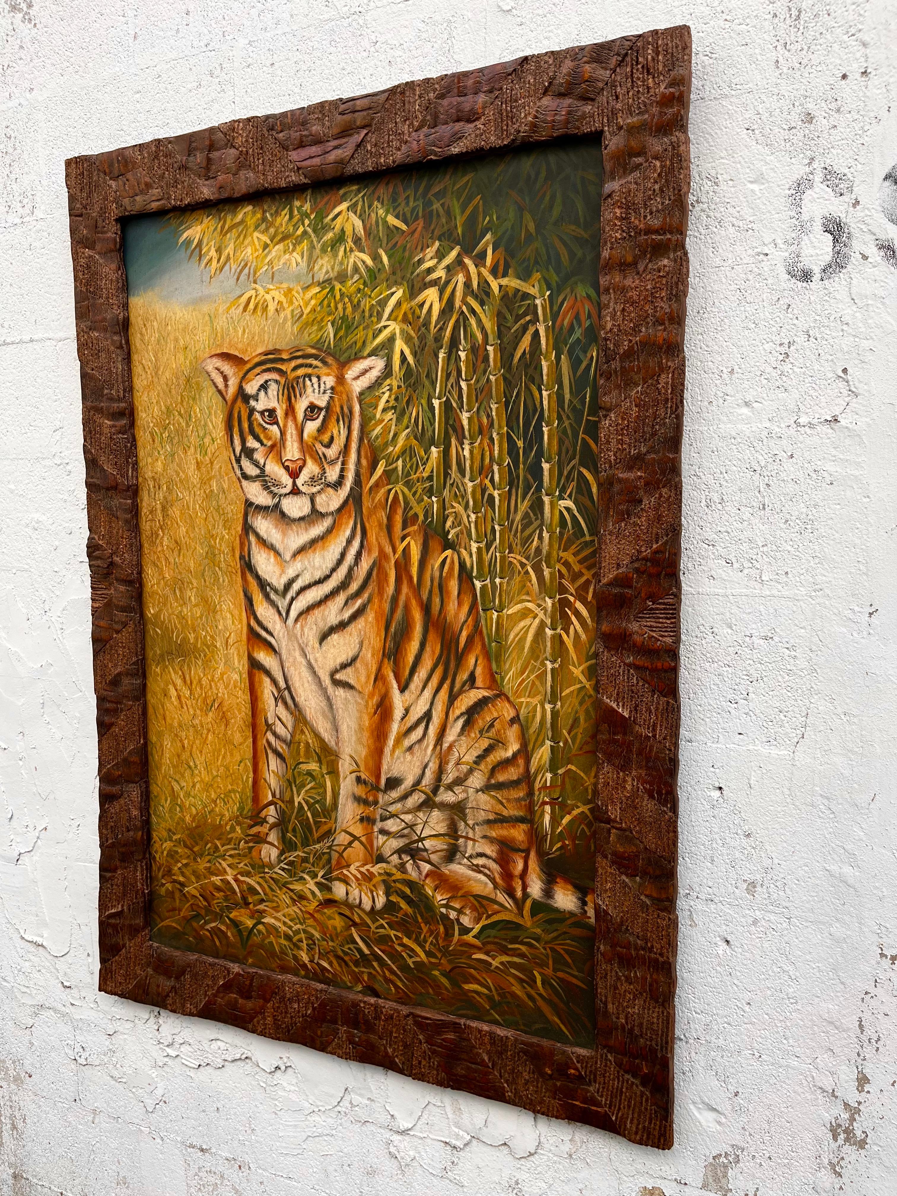 Filippino Grande quadro da parete incorniciato della fine del XX secolo di Maitland Smith in vendita