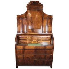 Large Late Empire Chatol Made In Mahogany From 1820s