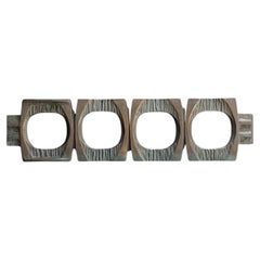 Großer seitlicher Push-Pull-Türgriff aus Bronzeguss