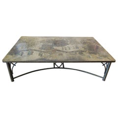Large LaVerne Chinoiserie Coffee Table, USA, 1970