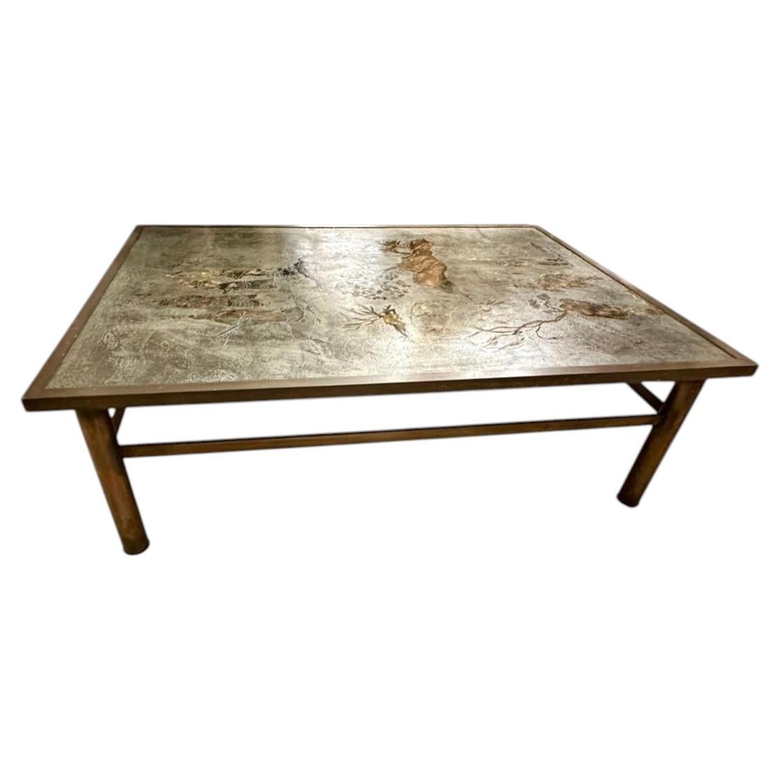 What is a tall coffee table called?