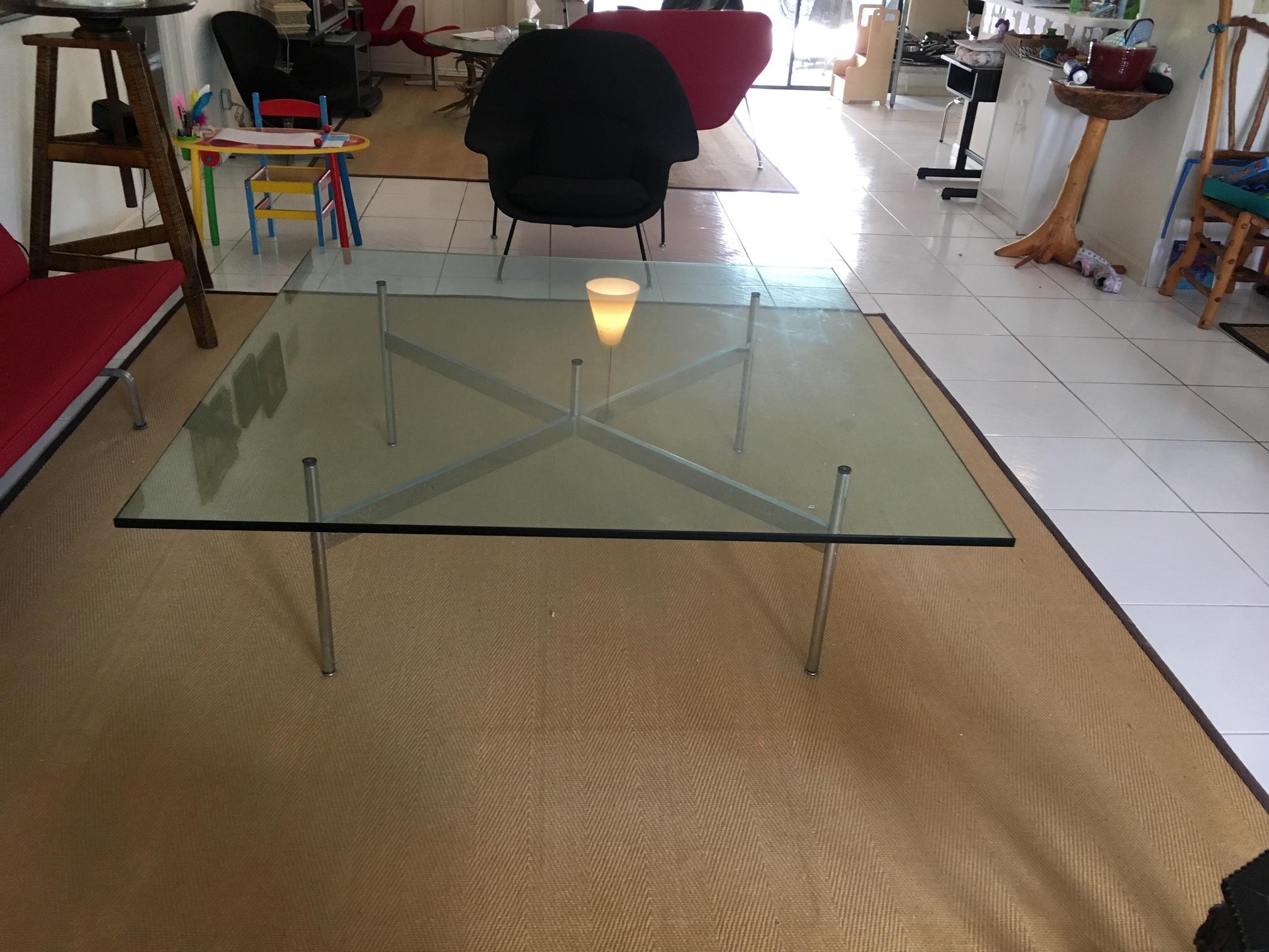Large Laverne International Custom Table In Good Condition In West Palm Beach, FL