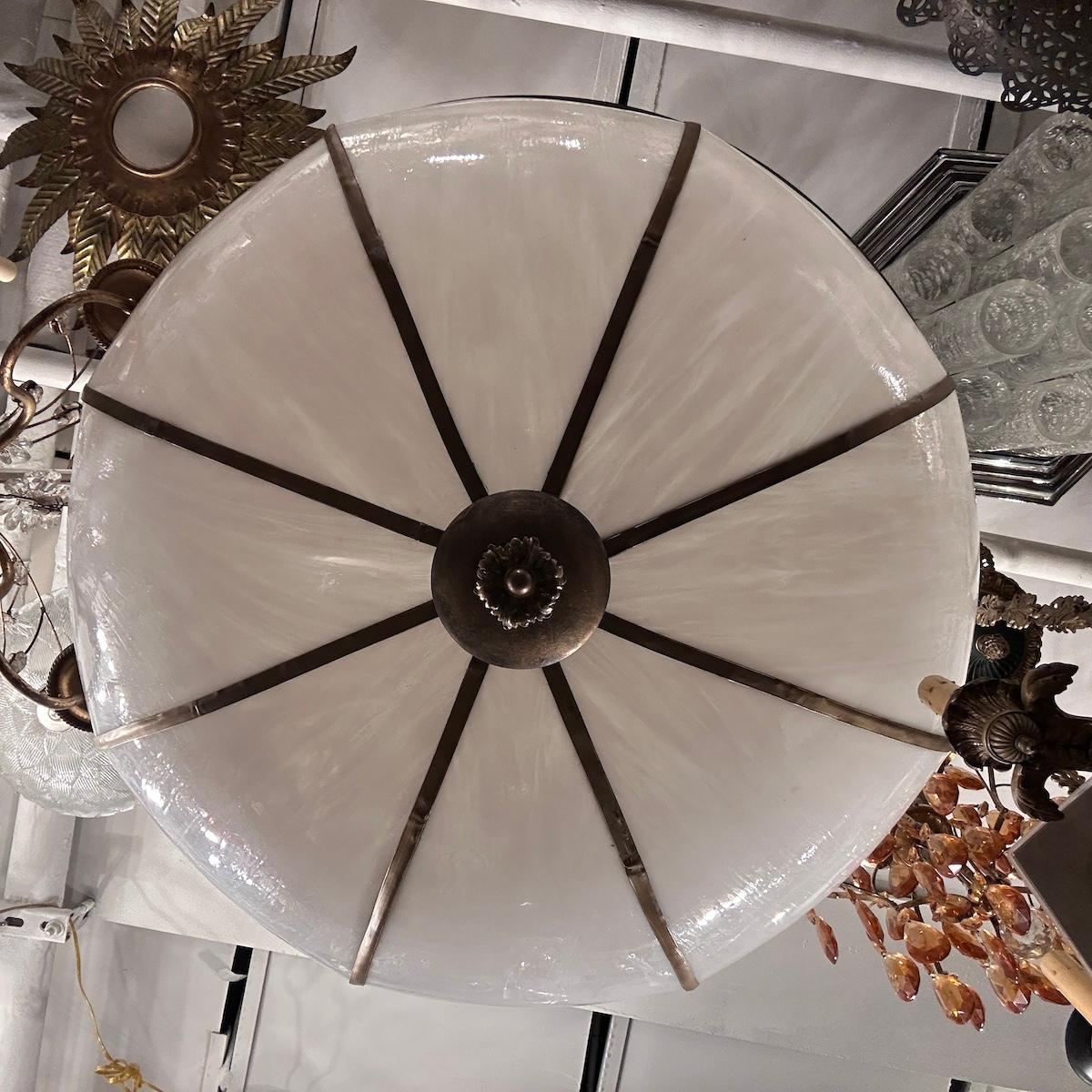 Vetro Grande lampada in vetro al piombo in vendita