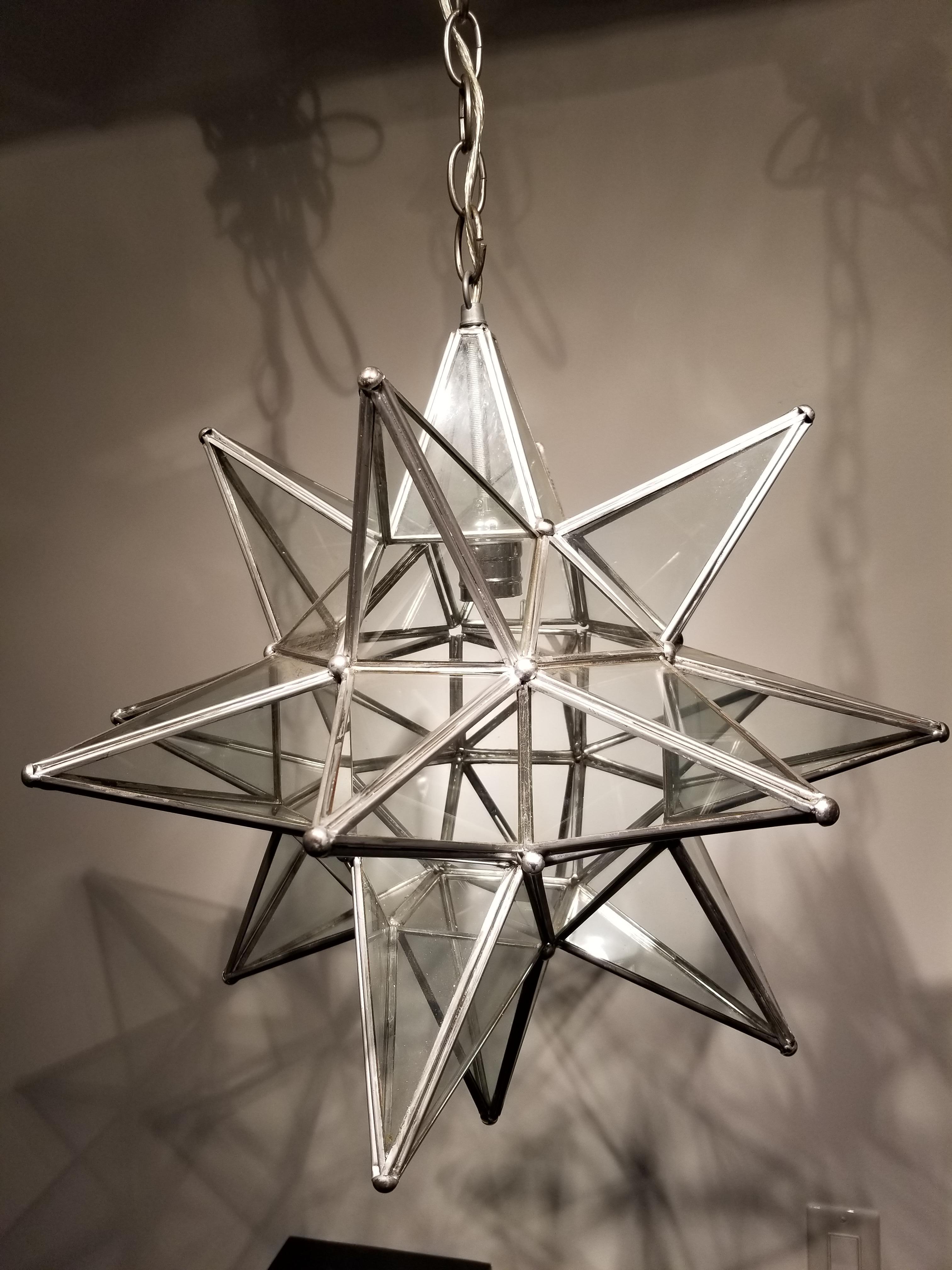 moravian star table lamp