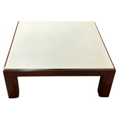 Large Leather Coffee Table by Ralph Lauren