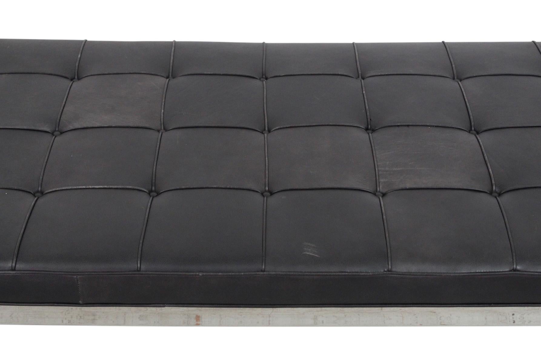 Late 20th Century Large Leather Daybed by Nicos Zographos