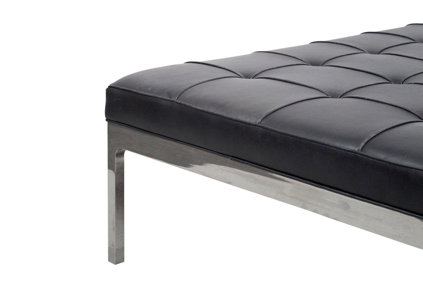 Large Leather Daybed by Nicos Zographos 2