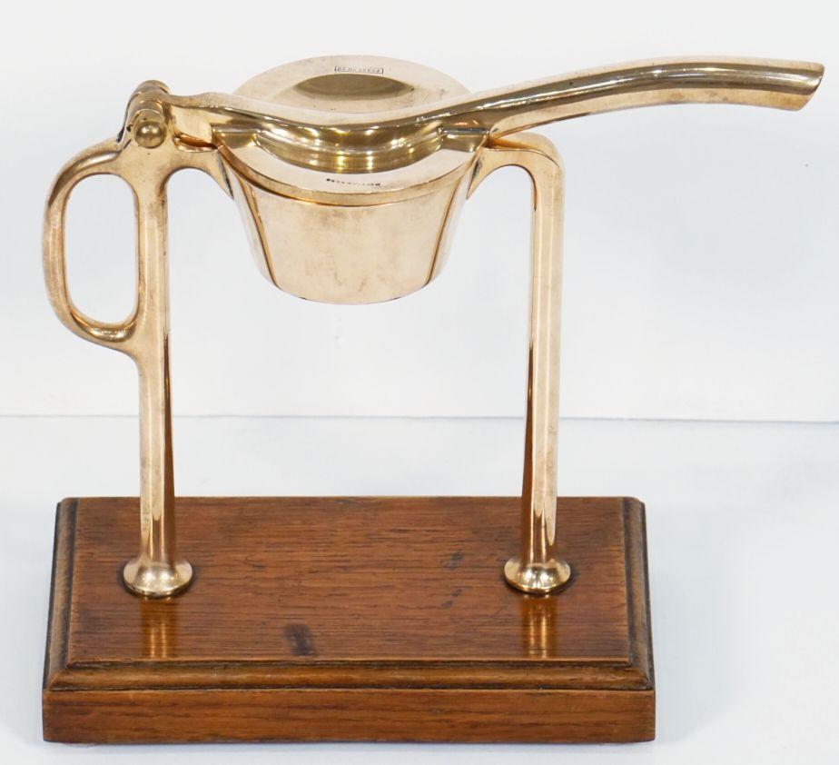Large Lemon Squeeze or Juicer on Stand for the Bar by Mappin & Webb 6
