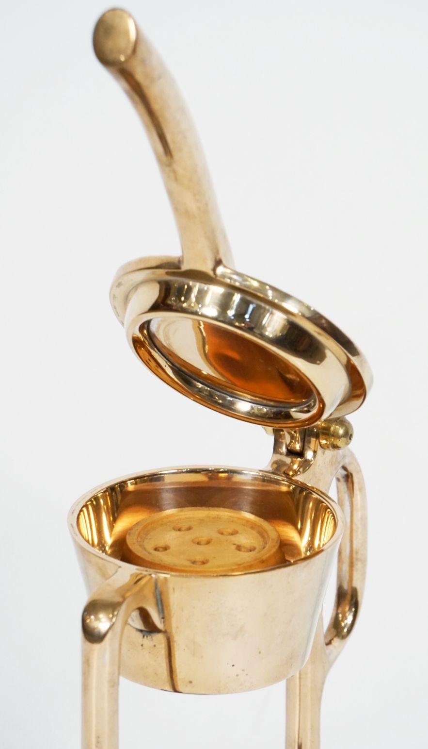 20th Century Large Lemon Squeeze or Juicer on Stand for the Bar by Mappin & Webb
