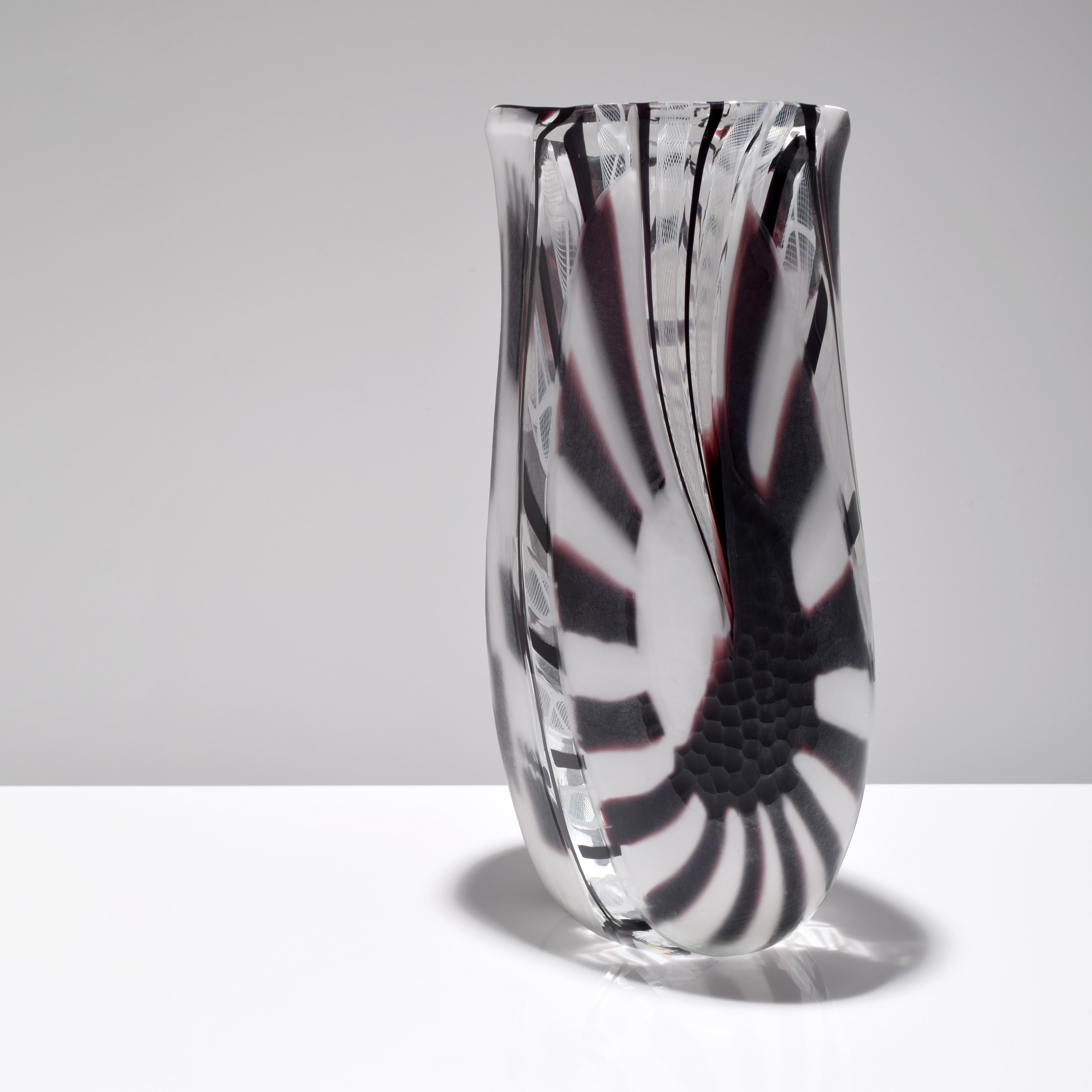 Grande vaso Leone Panisson, Murano In condizioni buone in vendita a Lake Worth Beach, FL
