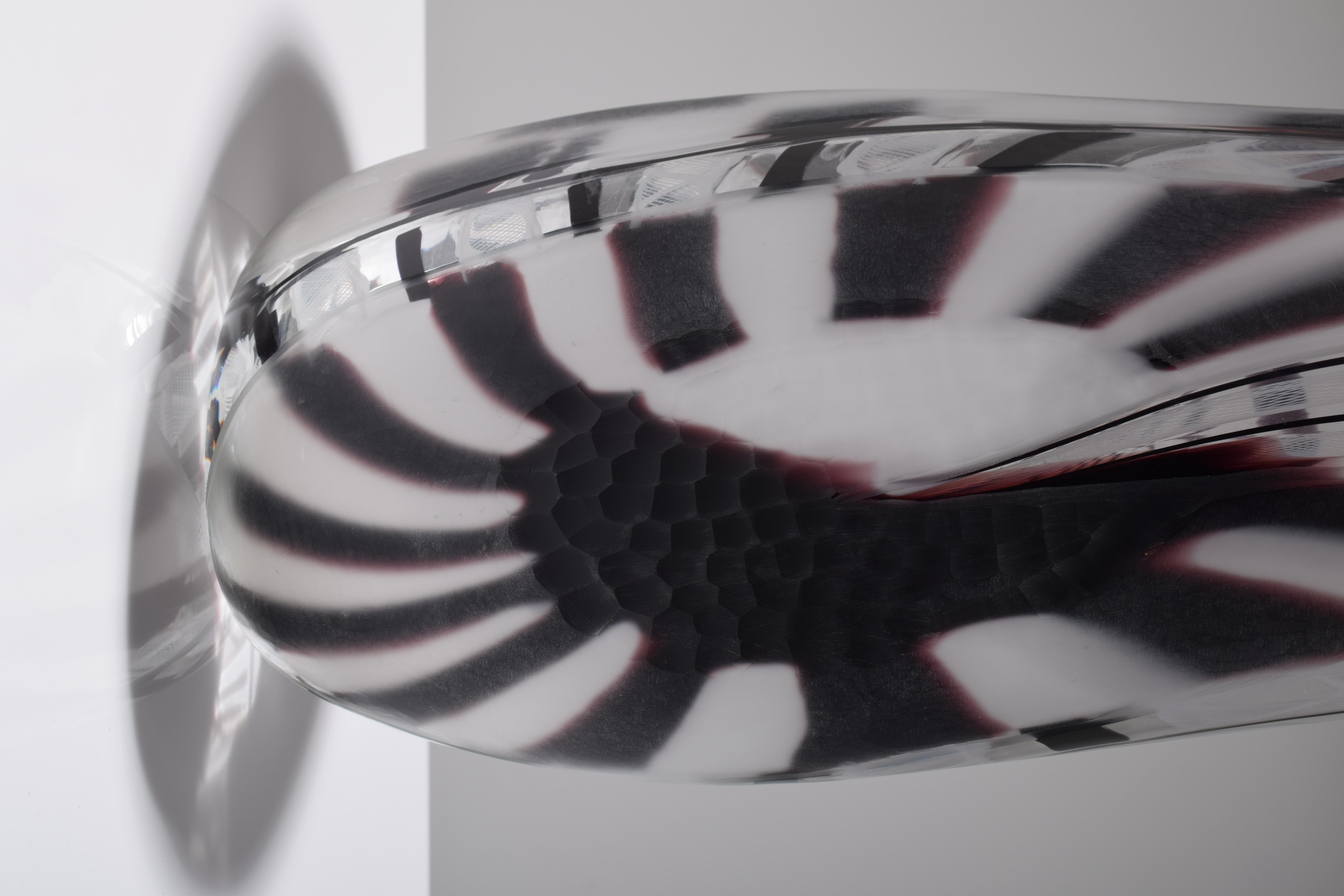 XXI secolo e contemporaneo Grande vaso Leone Panisson, Murano in vendita