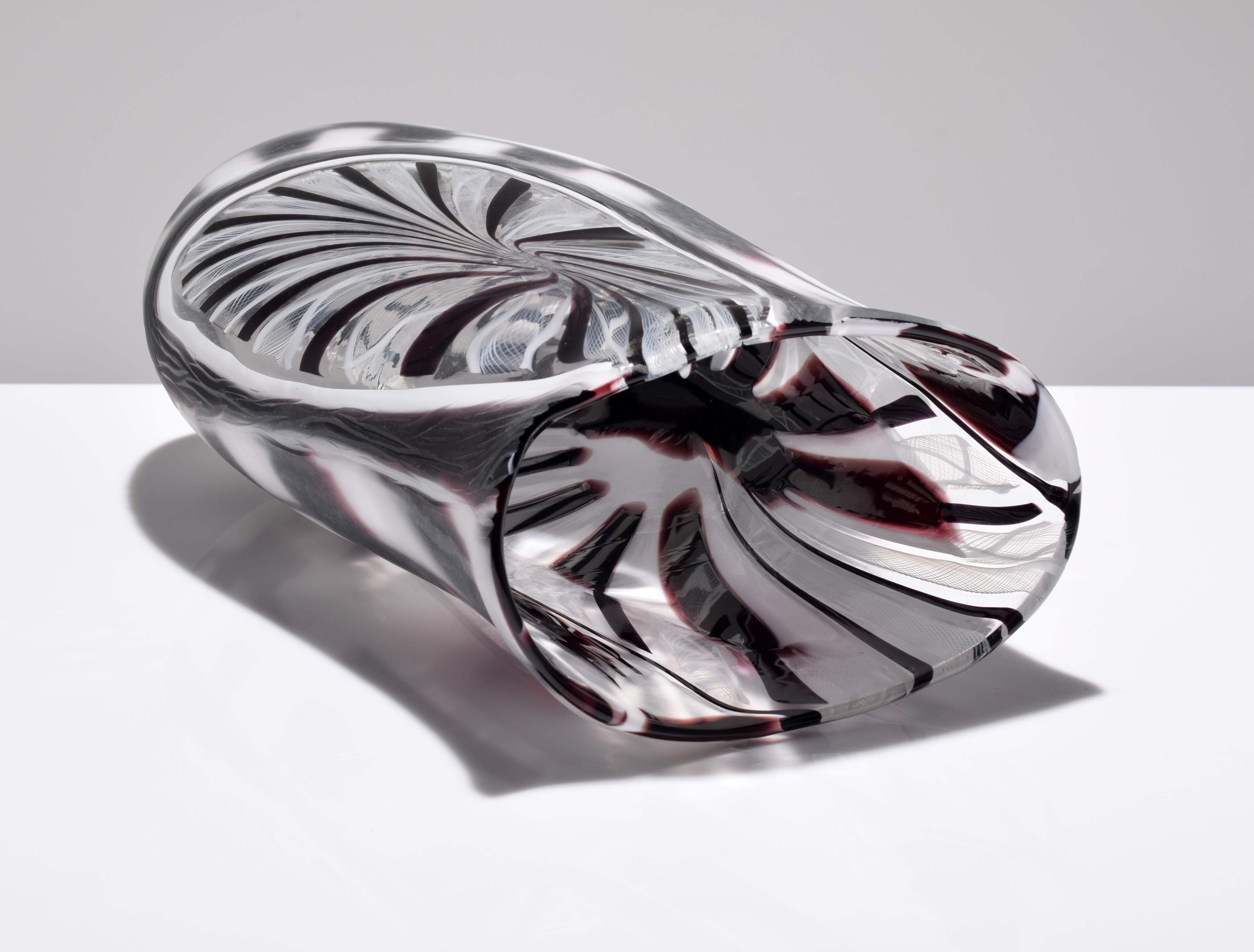 Grande vaso Leone Panisson, Murano in vendita 1