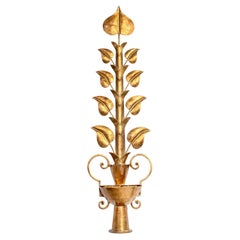 Liane Wall Sconce in Antique Gold by Benediko