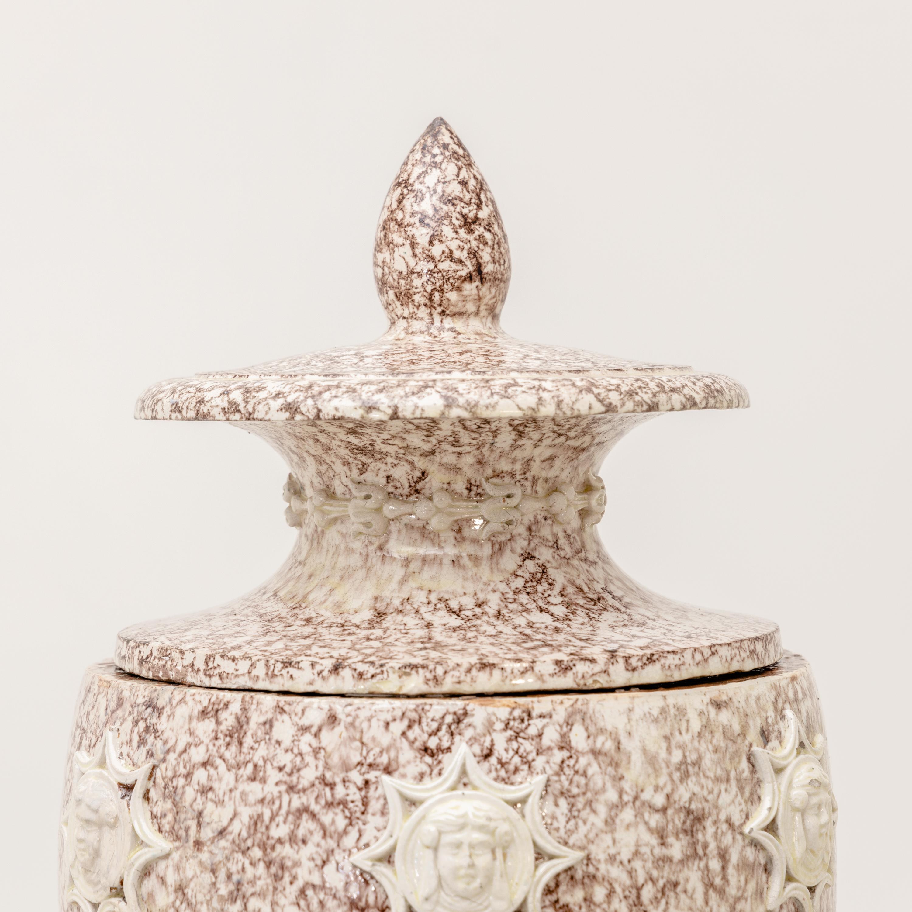 Large Lidded Ceramic Vase, Probably, Austria, circa 1800 2