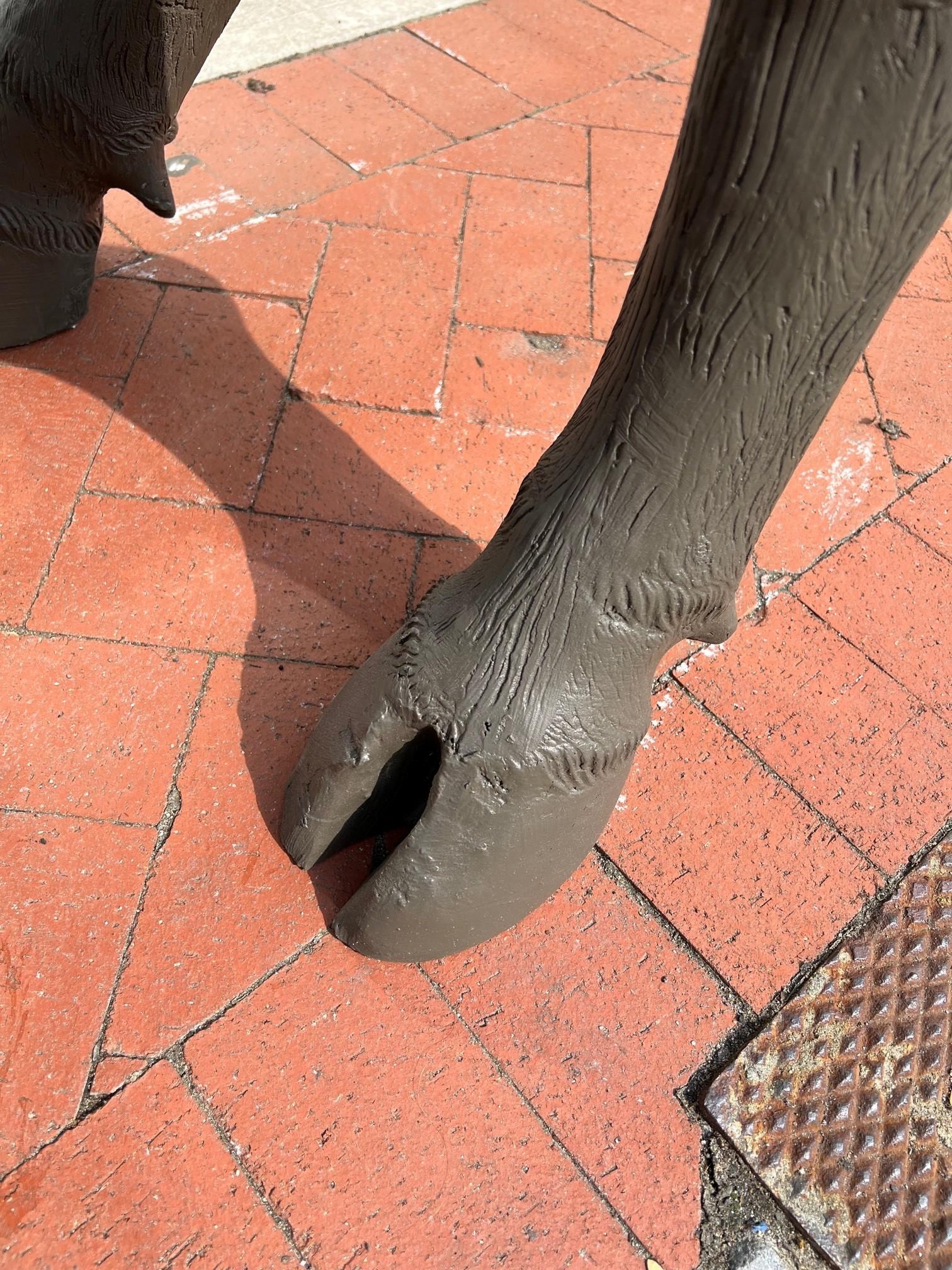 Large Life Size Charging Bull Statue Fiberglass For Sale 9