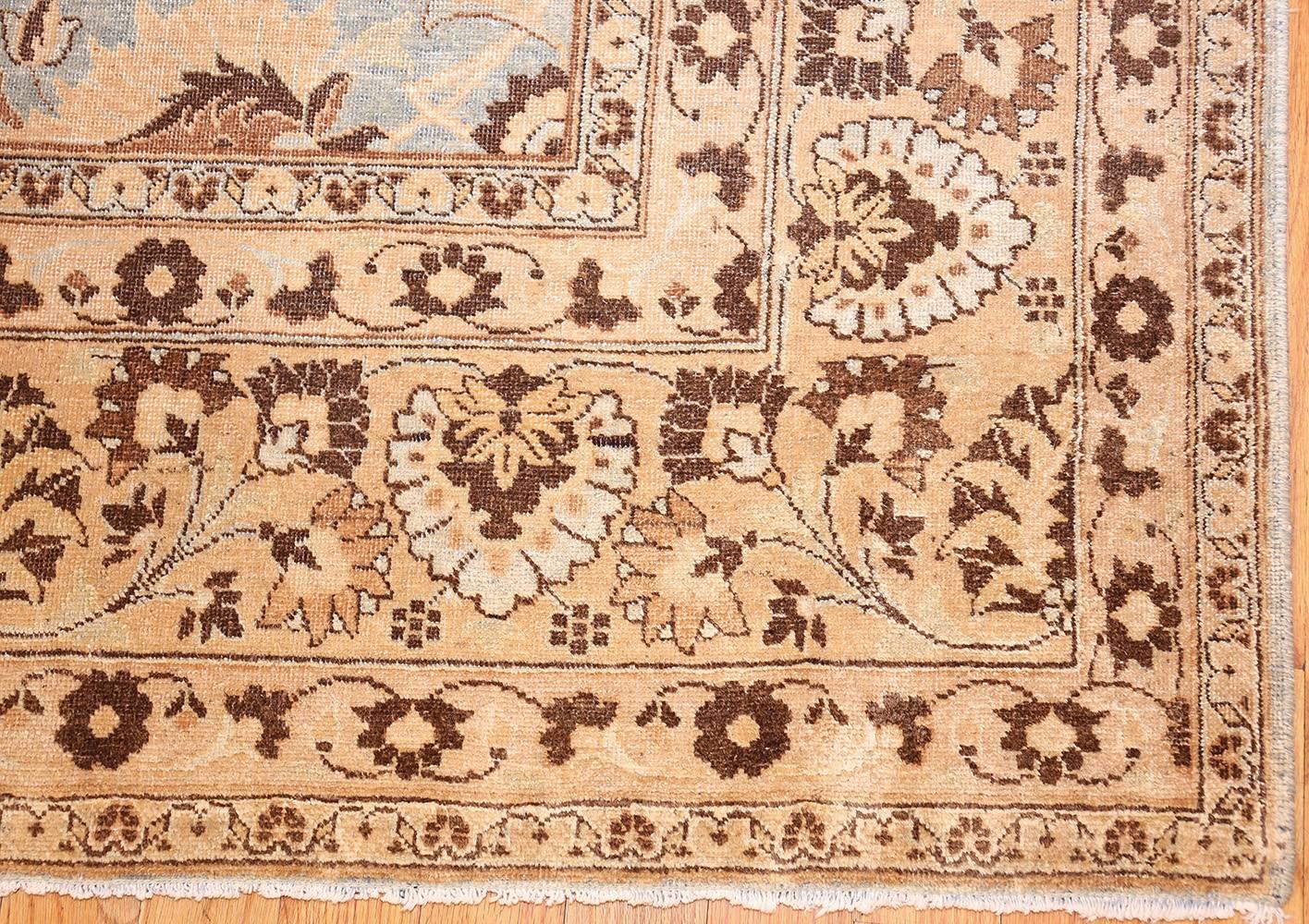 Hand-Knotted Nazmiyal Collection Antique Persian Khorassan Rug. Size: 11 ft 9 in x 15 ft