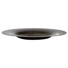Large Light-Bronze Bowl designed by Just Andersen, Denmark