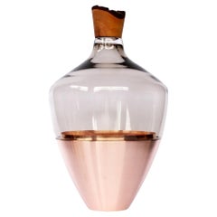 Grand vase d'Inde gris clair II, Pia Wüstenberg